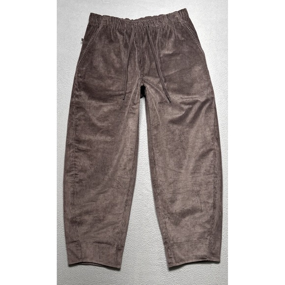 lululemon athletica Pants - lululemon athletica Wide Leg Corduroy Pants in Brown